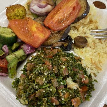 Siraj’s Shawarma - Veggie plate. Everything was made well and was very good. - Mediterranean Near Me - Whittier, California Siraj’s Shawarma - Veggie plate. Everything was made well and was very good. - Mediterranean Near Me - Whittier, California