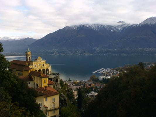 Madonna del Sasso by null