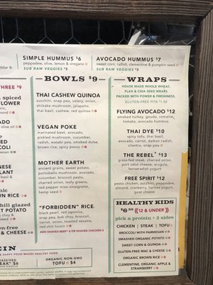Menu photo 6 Flower Child Phoenix, AZ