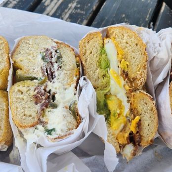 Forgotten Bakery - Forgotten Bagel on the left and the BAE on the right. So tasty! - Bakeries Near Me - Sacramento, California Forgotten Bakery - Forgotten Bagel on the left and the BAE on the right. So tasty! - Bakeries Near Me - Sacramento, California