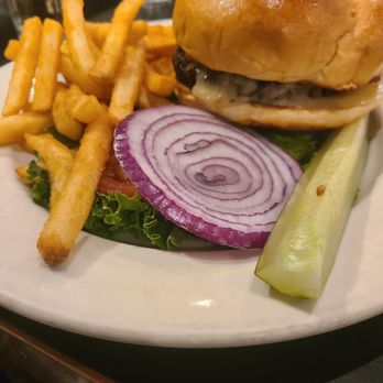 Rami's - Burger with cheese - Middle Eastern Near Me - Brookline, Massachusetts