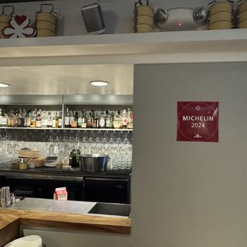 Kin Khao - Michelin star pasted on wall - Thai Near Me - San Francisco, California Kin Khao - Michelin star pasted on wall - Thai Near Me - San Francisco, California