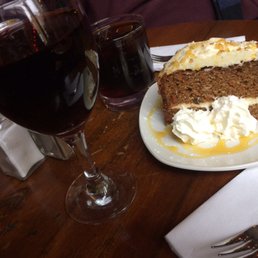 Tempranillo and carrot cake