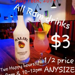 Daiquiris & More - National Rum Day August 16th, 2019!!