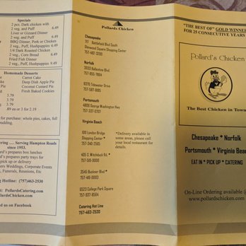 Pollard's Chicken & Catering - Caterers Near Me - Chesapeake, Virginia Pollard's Chicken & Catering - Caterers Near Me - Chesapeake, Virginia