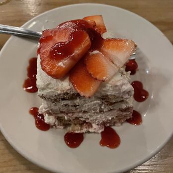 Mondello Italian Restaurant - Strawberry tiramisu (valentines special) - Seafood Near Me - Seattle, Washington