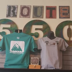 Route 550 Gifts - My fave t shirt on the right and just got the one on the left for my hubby