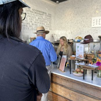 Goodboybob Coffee Roasters - The line moves on but each Bev & bite will take the needed attention & time FOCUS! - Coffee & Tea Near Me - Santa Monica, California