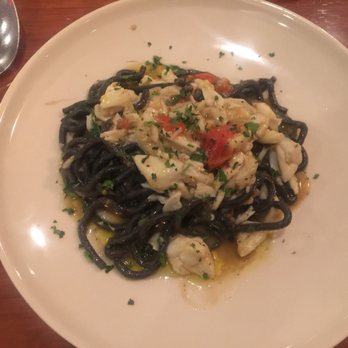 La Tavola - Spaghetti Neri al Granchio - Italian Near Me - Baltimore, Maryland