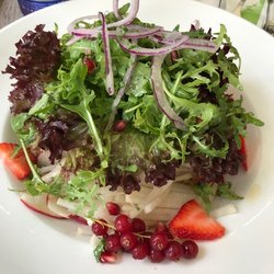 Rössler - Large mixed salad-- definitely a full meal; delicious and satisfying!