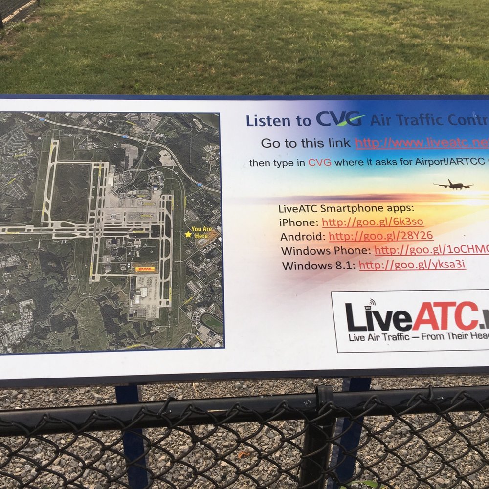 CVG Airplane Viewing Area - Air traffic control info - Playgrounds Near Me - Hebron, Kentucky