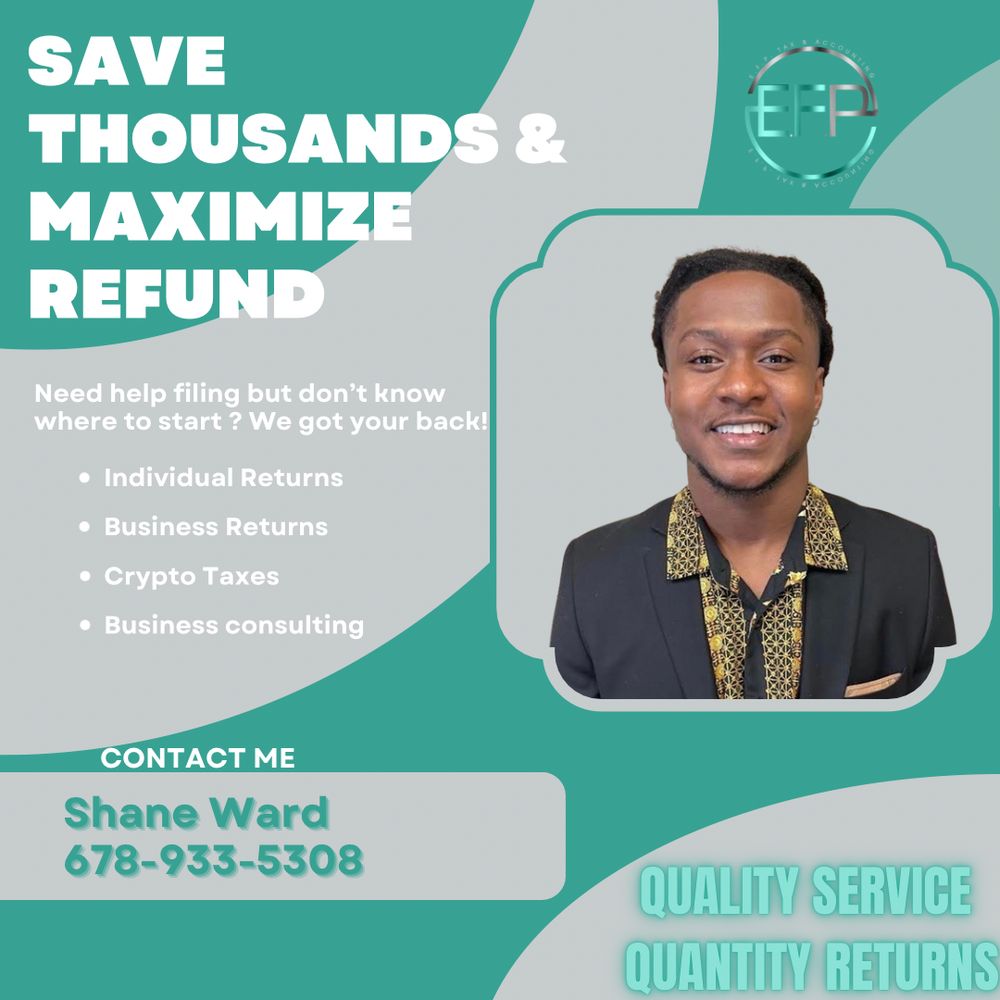 TAX PRO SHANE EFP Smyrna, Tax Services Phone Number Yelp