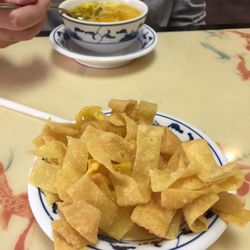 China Garden - Crunch bits that came with the soup