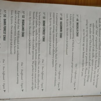 Steep Mountain Tea House - Menu - Bubble Tea Near Me - Bozeman, Montana