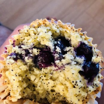 Zebra House Coffee - Blueberry Poppy Seed muffin. Look at the size of those blue berries!! - Coffee & Tea Near Me - San Clemente, California Zebra House Coffee - Blueberry Poppy Seed muffin. Look at the size of those blue berries!! - Coffee & Tea Near Me - San Clemente, California