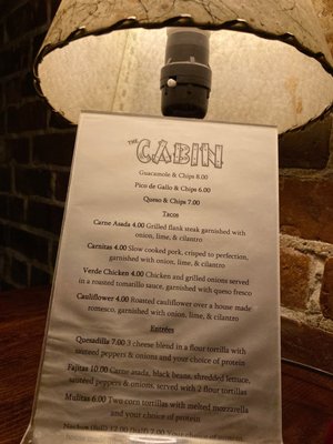 Menu photo 3 The Cabin Bellingham, WA Menu photo 3 The Cabin Bellingham, WA