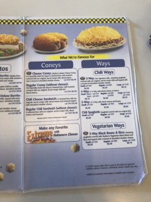 Menu photo 4 Skyline Chili Naples, FL