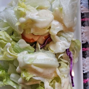 Zakuro - Plated salad w/dressing - Sushi Bars Near Me - Lincoln, California Zakuro - Plated salad w/dressing - Sushi Bars Near Me - Lincoln, California