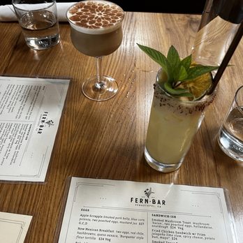 Fern Bar - espresso martini Let's taco bout it - Bars Near Me - Sebastopol, California