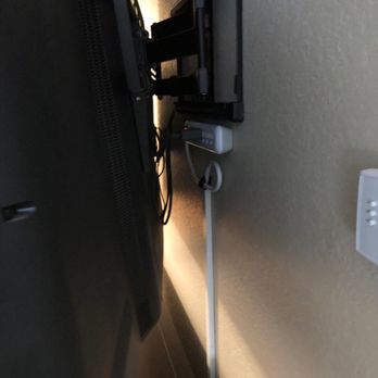 Get Smart Home - Wiring behind the tv - TV Mounting Near Me