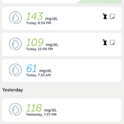 ProHEALTH West Carver Medical - From 200-300 range to normal throughout the day not just fasting numbers