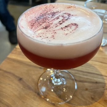 Suerte - Rosa peligrosa - like a Pisco sour. On the sweet side - Mexican Near Me - Austin, Texas Suerte - Rosa peligrosa - like a Pisco sour. On the sweet side - Mexican Near Me - Austin, Texas