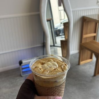 Koffeeski - Banana latte - Coffee & Tea Near Me - Los Angeles, California Koffeeski - Banana latte - Coffee & Tea Near Me - Los Angeles, California