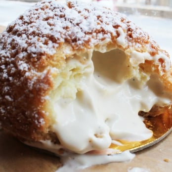 Bibble & Sip - Earl Grey cream puff - so delicious! - Coffee & Tea Near Me - New York, New York