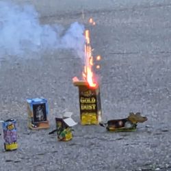 Diamond Lake Resort - Fireworks improv.