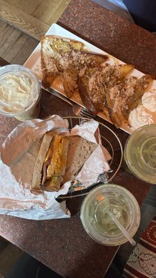 Roust Sandwiches and Coffee by null