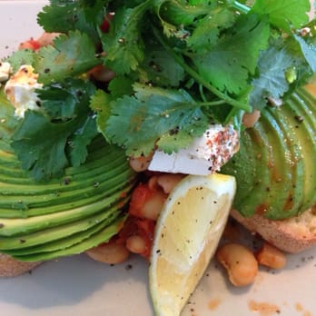 Kau - Avocado and feta on toast with a side of house made beans - Restaurants Near Me - Northcote, VIC Kau - Avocado and feta on toast with a side of house made beans - Restaurants Near Me - Northcote, VIC