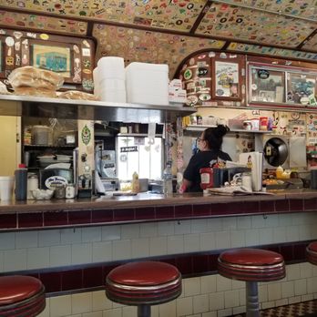 Miss Worcester Diner - Counter seating. A rare photo of empty seats on Saturday morning. - Diners Near Me - Worcester, Massachusetts Miss Worcester Diner - Counter seating. A rare photo of empty seats on Saturday morning. - Diners Near Me - Worcester, Massachusetts