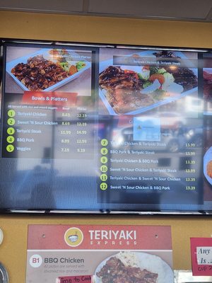 Menu photo 2 L&D Teriyaki Express Chula Vista, CA Menu photo 2 L&D Teriyaki Express Chula Vista, CA