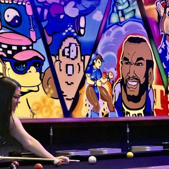 The 4th Horseman - Pool tables & Mr. T street art - Pizza Near Me - Long Beach, California The 4th Horseman - Pool tables & Mr. T street art - Pizza Near Me - Long Beach, California