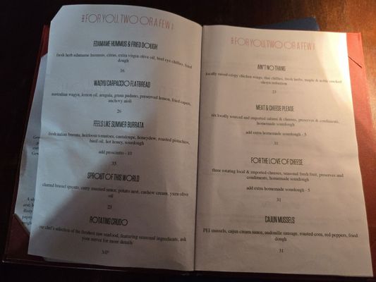Menu photo 1 The Red Accordion Vancouver, BC Menu photo 1 The Red Accordion Vancouver, BC