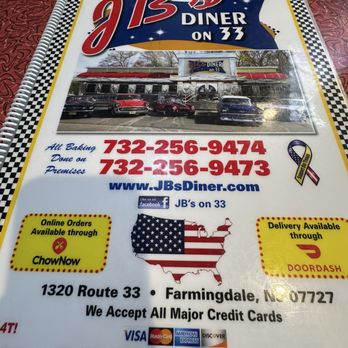 JB's Diner On 33 - Diners Near Me - Farmingdale, New Jersey JB's Diner On 33 - Diners Near Me - Farmingdale, New Jersey