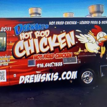 Drewski's Hot Rod Kitchen - Their food truck. It's not the orange truck. - Sandwiches Near Me - Sacramento, California