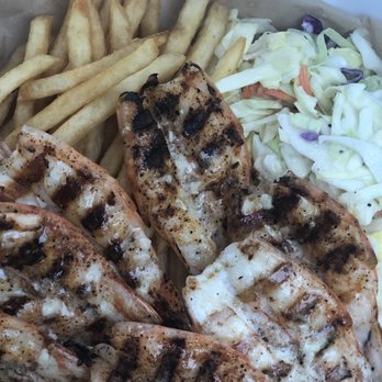 Hook'd Fish Grill - Jumbo shrimp with garlic butter, fries and coleslaw.. - Seafood Near Me - Northridge, California Hook'd Fish Grill - Jumbo shrimp with garlic butter, fries and coleslaw.. - Seafood Near Me - Northridge, California