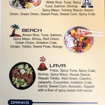 The Poke Beach - Signature bowls - Seafood Near Me - Carson City, Nevada The Poke Beach - Signature bowls - Seafood Near Me - Carson City, Nevada