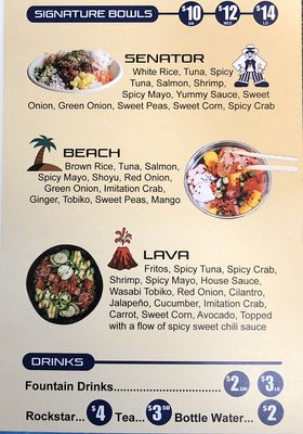 Menu photo 1 The Poke Beach Carson City, NV