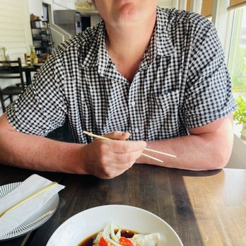 Spoon Thawee - Dumpling! We almost drank the sauce it was so good! - Thai Near Me - Saint Johnsbury, Vermont Spoon Thawee - Dumpling! We almost drank the sauce it was so good! - Thai Near Me - Saint Johnsbury, Vermont