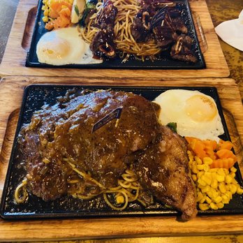 Toyori - Signature Rib-Eye Steak 8oz w/ Spaghetti & Sauce #3 - Ramen Near Me - Houston, Texas Toyori - Signature Rib-Eye Steak 8oz w/ Spaghetti & Sauce #3 - Ramen Near Me - Houston, Texas