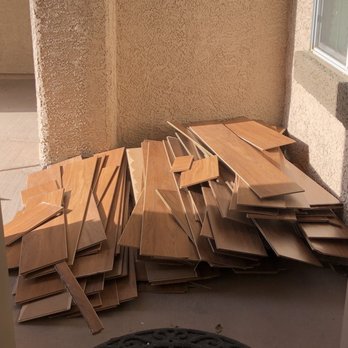 Axiom Construction & Management - Old flooring that they immediately hauled away. - General Contractors Near Me - Las Vegas, Nevada