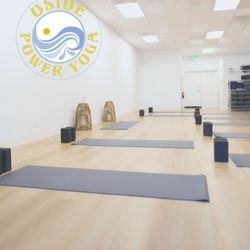 Oside Power Yoga - Our space is open and inviting. Our Infrared heaters are mounted in the ceiling creating a direct heat to penetrate the muscles.