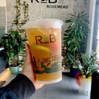 R&B Tea - HAWAIIAN FRUIT GREEN TEA - Bubble Tea Near Me - Rosemead, California
