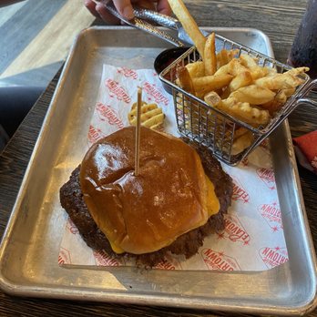 Downtown Flavortown - Cheeseburger with fries - Arcades Near Me - Pigeon Forge, Tennessee Downtown Flavortown - Cheeseburger with fries - Arcades Near Me - Pigeon Forge, Tennessee