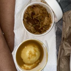 Krispy Krunchy Chicken - Mashed Potatoes & Gravy Red Beans & Rice
