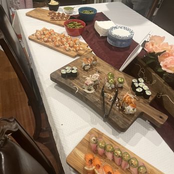 The Homakase Chef - Nigiri and sushi platters for larger parties - Personal Chefs Near Me The Homakase Chef - Nigiri and sushi platters for larger parties - Personal Chefs Near Me