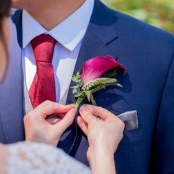 Men’s Town Custom Tailoring - Beautiful custom made suit for our wedding day!