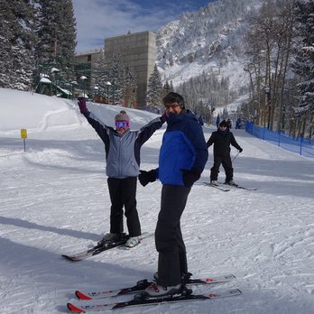 Snowbird - at the kids area where everyone practices - Ski Resorts Near Me - Snowbird, Utah